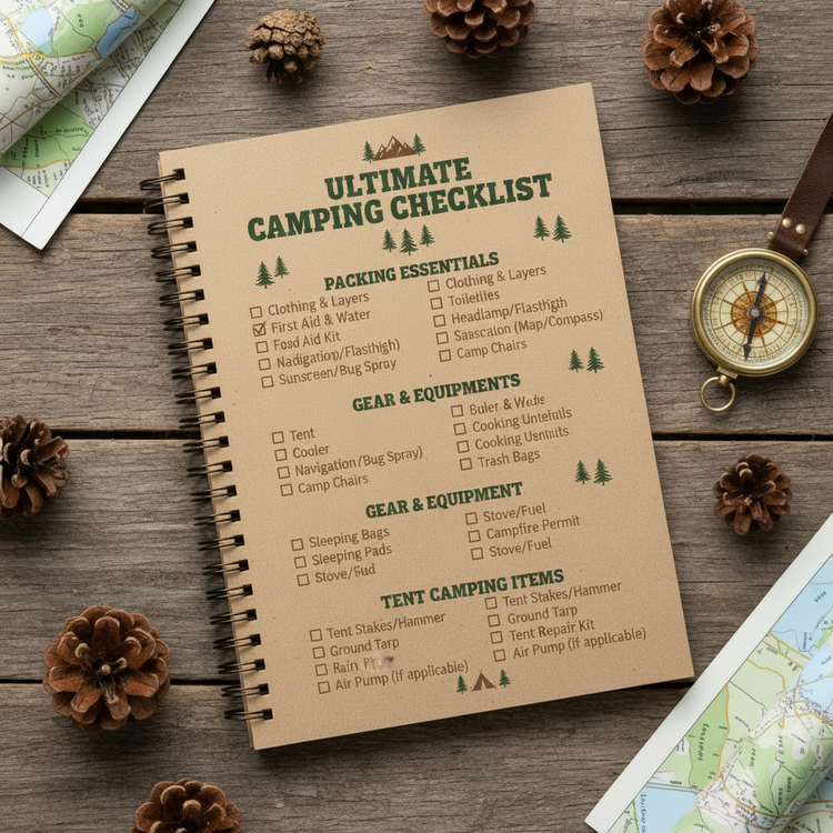 Camping Checklist Pages