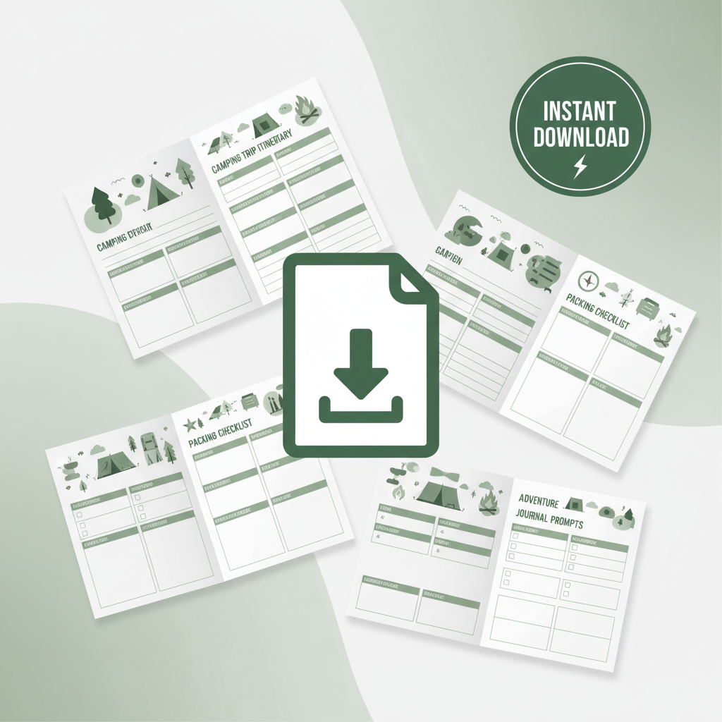 Digital download mockup
