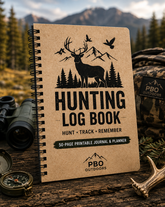 Ultimate Hunting Log Book | 50-Page Printable Hunting Journal & Planner PDF